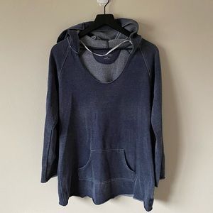 Calvin Klein Performance Hoodie (Blue/Gray)